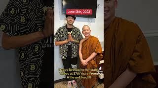 Happy Birthday to Tri Dao #buddhism #mindfulness #theravada #spirituality #buddhist #meditation