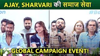 Ajay Devgn, Sharvari Join Hands With Imtiyaz Ali & Rohit Shetty For Tik Tik Plastic Global Campaign