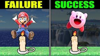 Who Can Jump Over The Candlestick? (Smash Bros Ultimate)