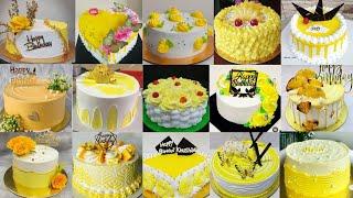 Latest Pineapple Cake Design 2024/Pineapple Cake/New Cake Design 2024/Yellow Cake/Cake Design #cake