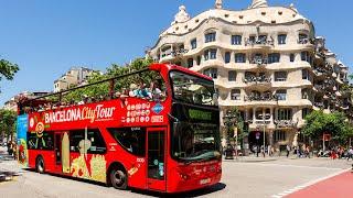 Hop-On Hop-Off Tour of Barcelona, Spain