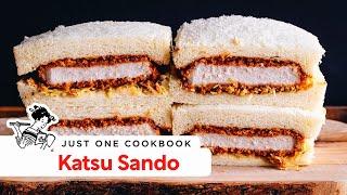 How to Make Katsu Sando (Recipe) カツサンドの作り方 (レシピ)