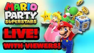  Mario Party Superstars live with viewers!