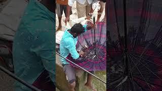 ️குடைக்குள் மீன்️ | New Fishing Method | Meen Pidipom #chennai #fishing #fish #lake #beach