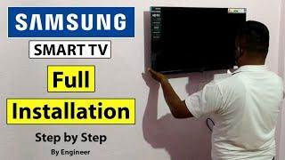 Samsung TV 4 Series 32 inch - Full Installation