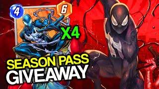 The Amazing Spider Season Pass Giveaway! Win a Free season pass NOW! | Marvel Snap 2024