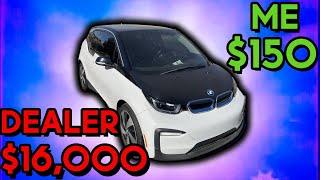 Ich habe beim Händler einen BMW i3 aus dem Baujahr 2018 mit mechanischem Totalschaden gekauft und...