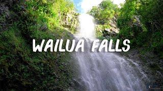 Wailua Falls is the best short-hike waterfall on the east side of Maui