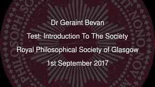 Dr Geraint Bevan