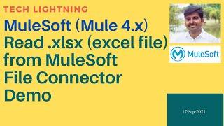 MuleSoft - How to read Excel .xlsx file in MuleSoft | Mule 4.x | File Connector | Anypoint Studio