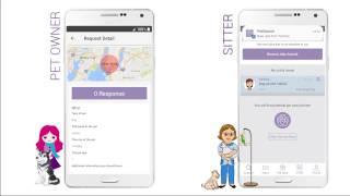 Pet sitter app to get pet sitting jobs and find pet sitter