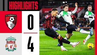 Núñez and Jota clinical for Liverpool in home defeat | AFC Bournemouth 0-4 Liverpool