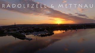 RADOLFZELL / DIE METTNAU von oben Aerial View in 4K - Bodensee - Lake Constance from above...