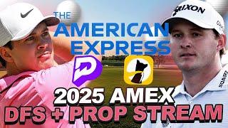 2025 AMEX DFS + Prop Preview : Weather, DFS Strategy, Outright Bets, Prize Picks + Underdog Props