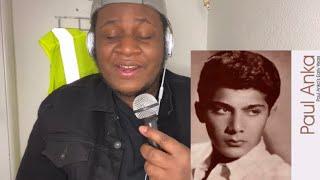 My First Time Hearing Paul Anka - Put Your Head On My Shoulder REACTION
