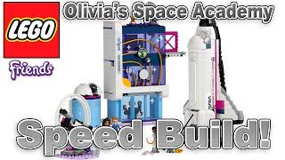 Speed Build & Review LEGO Olivia's Space Academy | 41713