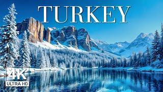 TURKEY 4K | Unveiling Winter’s Hidden Wonders and Timeless Beauty with Soothing Piano Melodies