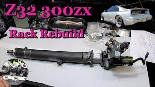 Detailed Steering Rack Rebuild, Part 1(with part numbers) The Nissan Z32 300zx Twin Turbo Mega Build