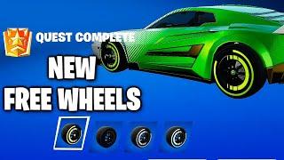 NEW FREE SEMI SPEED WHEELS in Fortnite - Rocket Racing Speed Run Time Trials