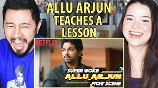ALLU ARJUN Teaches a Lesson | Ala Vaikunthapurramloo | Reaction by Jaby Koay & Achara Kirk!
