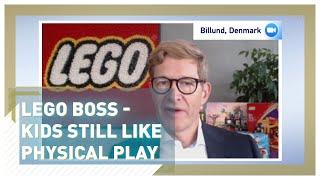 Lego Boss – Kids still like physical play