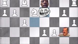 Typical 0 Rated Chess Match (Chess Meme)