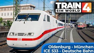 ICE 533 von Oldenburg nach Bremen HBF | TRAIN SIM WORLD 4 | Zwangsbremsung im ICE 1 | TSW 4