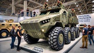 Canada’s Crusher Combat 8x8: The Game-Changing Military Vehicle You Need to See!