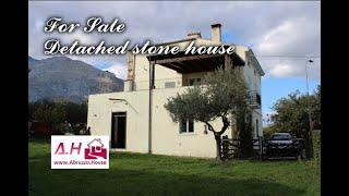 Detached, stone structure, restored, 3 bedroom, country house with garden, terrace and barn