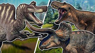 Exploring Prior Extinction! The REALISTIC Dinosaur Game on ROBLOX!