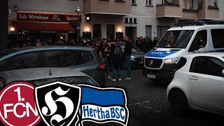 Als Nürnberg vor den Szene-Räumen der Hertha auftauchte...