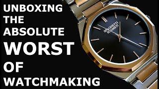 I bought the BIGGEST SCAM in watch making … Spaghetti Scametti Unboxing!