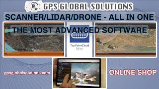 APLITOP  - TCP POINT CLOUD EDITOR - ALL in ONE THE MOST ADVANCED SOFTWARE - LIDAR/SLAM/DRONE