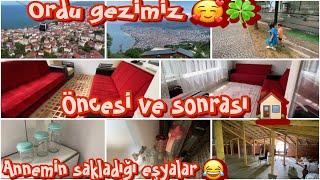 ORDU GEZİMİZ |ÇOK GÜZELSİN ORDU |   YİNE DÜZEN YAPTIK  | YENİ EŞYALAR 