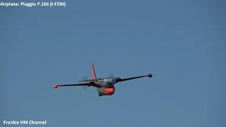 Piaggio P166 (I-FENI) - Esibizione al Fly Party 2024