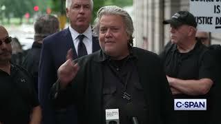 Steve Bannon: "There's nothing that can shut me up..."