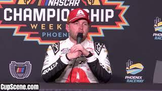 NASCAR at Phoenix Raceway Nov. 2024: William Byron post race