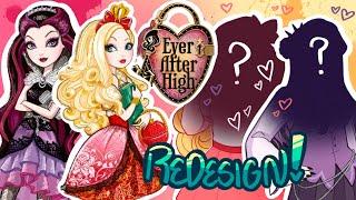 redesigning ever after high!  || speedpaint + commentary