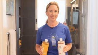 Toilet Cleaning with Dr. Bronner's