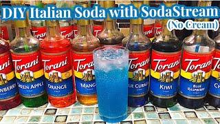 Refreshing Fruit Flavored Italian Sodas DIY