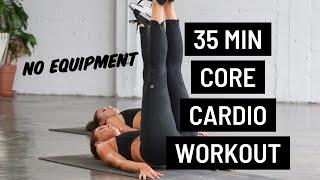 The Workout Sandwich! 35 Min Core Cardio Workout with Kit Rich