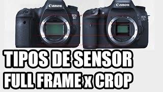 Tipos de Sensor: Full Frame x Crop