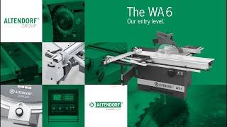 Altendorf WA 6 in detail I Altendorf Group America