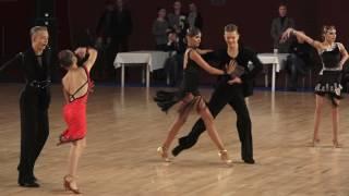 Kirill Borisov - Arina Kudriakova | R1 Cha-cha-cha | Moscow Region Championship 2017