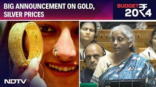 Gold Custom Duty | Nirmala Sitharaman Announces Reducing Customs Duty On Gold & Silver | Budget 2024