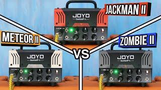 JOYO Amps Shootout - ZOMBIE II VS JACKMAN II VS METEOR II