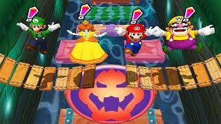 Mario Party 6 - Battle Bridge with 7 Wins: Mario vs Luigi vs Daisy vs Wario