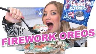 How to Make an Oreo Firework Cake!