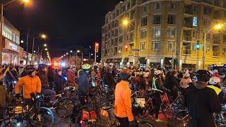 Toronto LIVE:  Critical Mass Time to Fight Back Ride