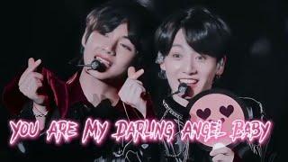 Taekook New Whatsapp status  You are My darling Angel Baby #taekook #btsshorsts #taehyung